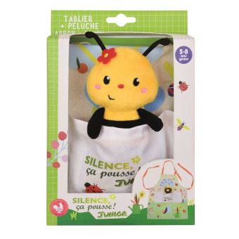 Tablier avec peluche Jemini Silence ça pousse Junior Modèle aléatoire