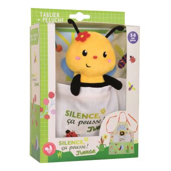 Tablier avec peluche Jemini Silence ça pousse Junior Modèle aléatoire