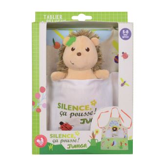 Tablier avec peluche Jemini Silence ça pousse Junior Modèle aléatoire