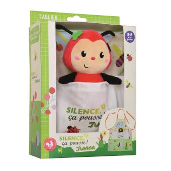 Tablier avec peluche Jemini Silence ça pousse Junior Modèle aléatoire