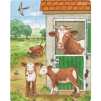 Puzzles enfant Haba Animaux de la ferme