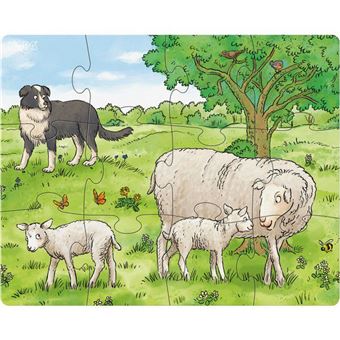 Puzzles enfant Haba Animaux de la ferme