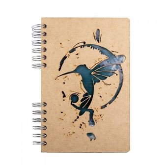 Carnet A5 non ligné Colibri Encre