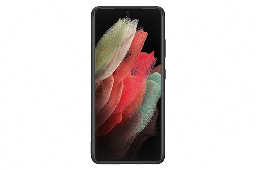 Coque en silicone Samsung pour Samsung Galaxy S21 Ultra Noir