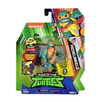 Tmnt Ninja Turtles Scharnierend Figuur met accessories - [Willekeurig Model]