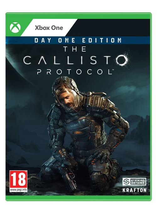 Pochette avant du jeu The Callisto Protocol Day One Edition Xbox One