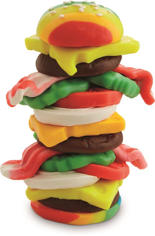 Hamburger de pâte à modeler — Playfunstore
