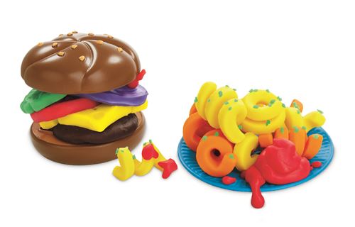 Play-Doh lance une gamme de burgers comestibles en livraison exclusive à  Paris