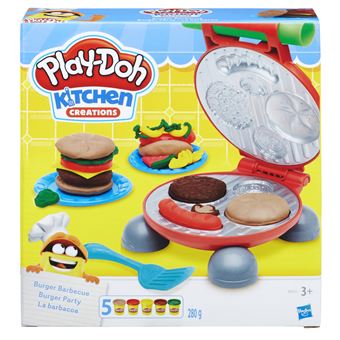 Pâte à modeler pour enfant Play Doh Burger Party - Pâte à modeler
