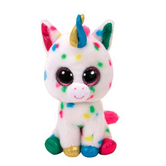 Peluche TY Beanie Boo s Large Harmonie la Licorne Peluche Achat prix fnac