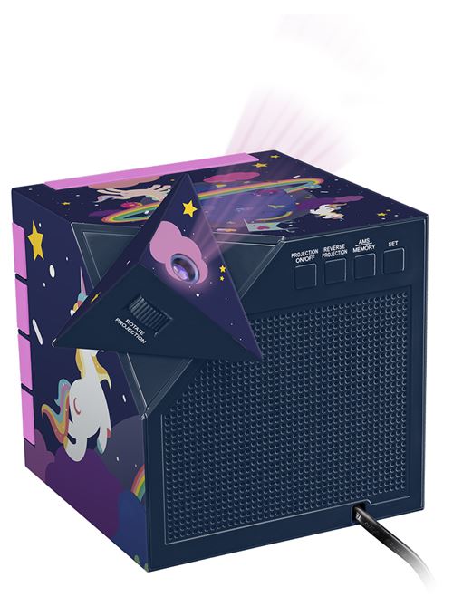 Radio réveil double alarme avec projecteur BigBen 230 V Licorne Radio réveil double alarme avec projecteur BigBen 230 V Licorne