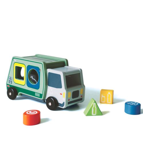 Boîte à formes Camion de poubelle Zéro déchet