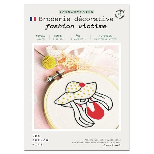 Kit créatif French kits Broderie Savoir-faire Femme Tendance