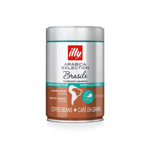 Cafe illy en grains Arabica Selection  Bresil - Boîte de 250g Cerrado Mineiro