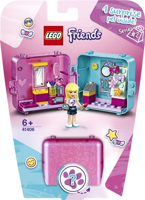LEGO&reg; Friends 41406 - Le cube de jeu shopping de St&eacute;phanie