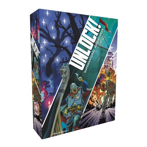 Jeu D’Escape Game Asmodee Unlock Supernatural Adventures