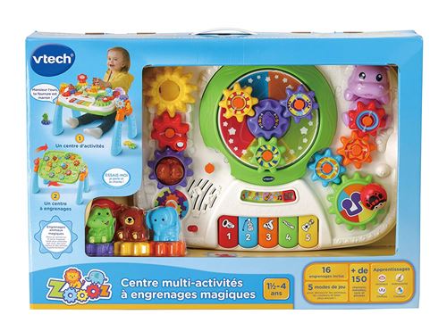 Jeu d’éveil Vtech Centre multi activités à engrenages magiques