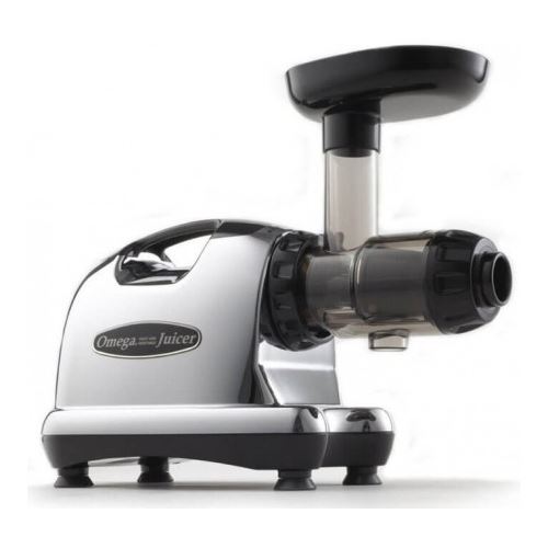 Extracteur de jus horizontal Omega J8226 Noir et Argent