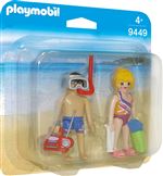 Playmobil Family Fun La Villa de vacances 9449 Couple de vacanciers