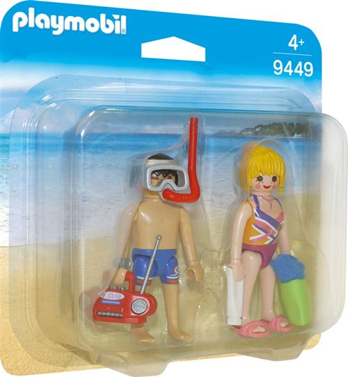 Playmobil 9449 Duo pack Couple de vacanciers État correct - Playmobil reconditionné disponible sur Fnac