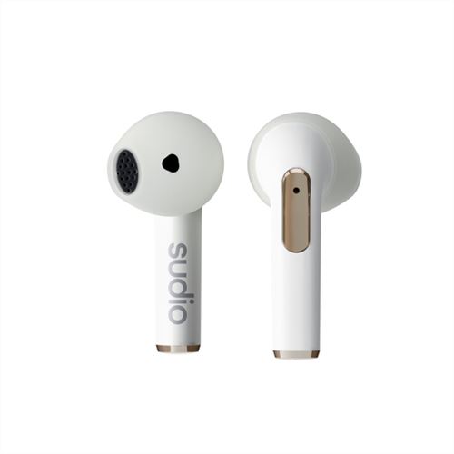 Ecouteurs intra-auriculaires sans fil Bluetooth Sudio N2 Blanc