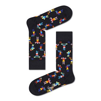 Set de 4 Paires de Chaussettes hautes et mi-bas Happy Socks Healthy Lifestyle Taille 41-46