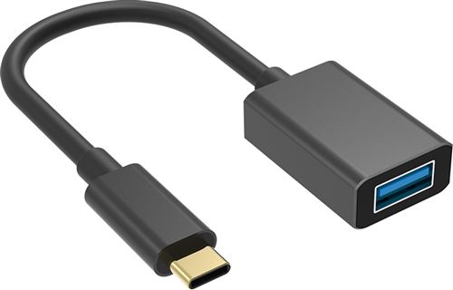 Adaptateur USB C vers USB A BigBen Connected ADAPTUSBC1A Noir
