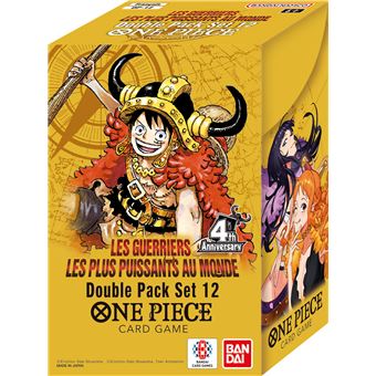Carte à collectionner One Piece OP-17 Les Guerriers les Plus Puissants au Monde Booster Double Pack