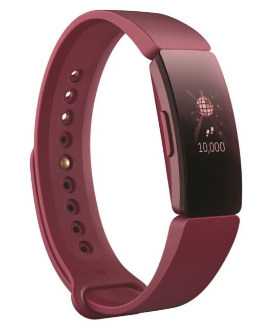 Bracelet connecté Fitbit Inspire Sangria