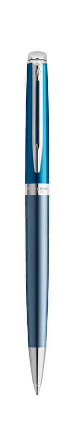 WATERMAN Hemisphere Stylo bille, Azur, recharge bleue pointe moyenne, Coffret cadeau