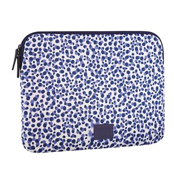 Housse T'nB Exclusiv' Blueberry Blanc et Bleu pour PC Portable de 13" à 14"
