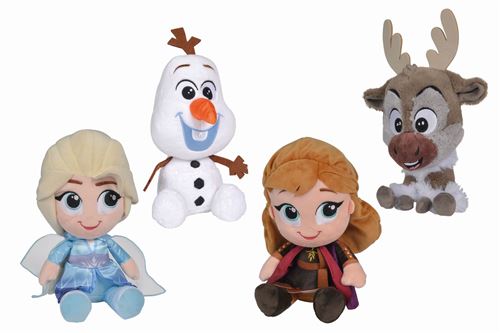 Personnage en peluche Disney La Reine des Neiges 2 Chunky 25 cm Modèle aléatoire