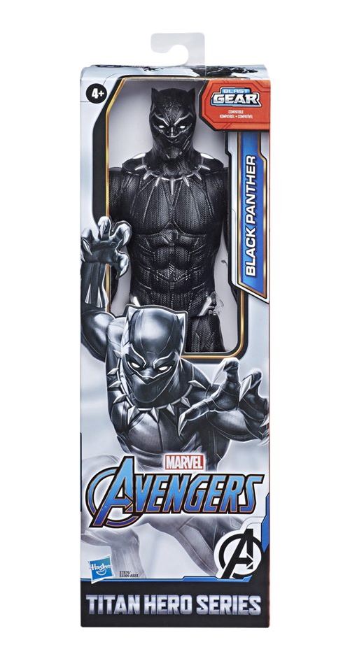 Figurine Marvel Avengers Black Panther Titan Hero 30 cm - Figurine