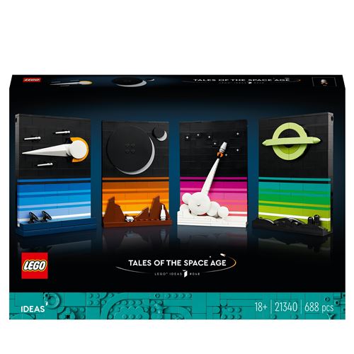 LEGO® Ideas 21340 Les récits de l’ère spatiale État correct -  reconditionné disponible sur Fnac