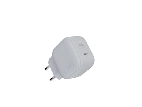 Chargeur secteur mural Lnq GaN2 67 W Blanc