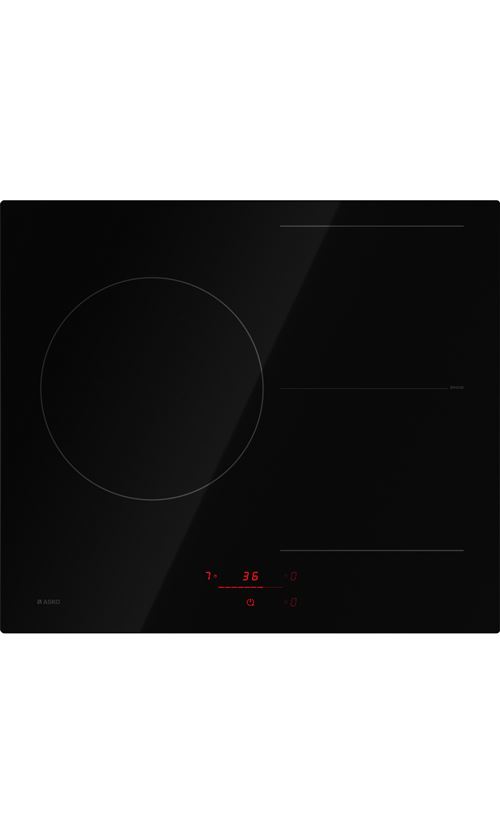 Plaque Induction Asko Hi2632Fbg1 Noir Brillant