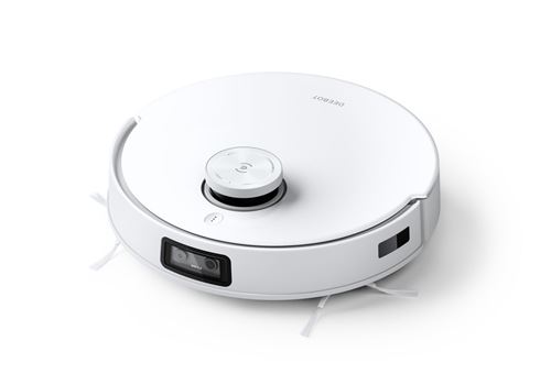 Aspirateur Robot Ecovacs Deebot T10 Aspiration 3000Pa, Autonomie 150 Min, Batterie Li-Ion, 5200 Mah, Blanc