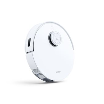 Aspirateur robot Ecovacs Deebot T10 Aspiration 3000Pa, Autonomie 150 min, Batterie Li-ion, 5200 mAh, Blanc