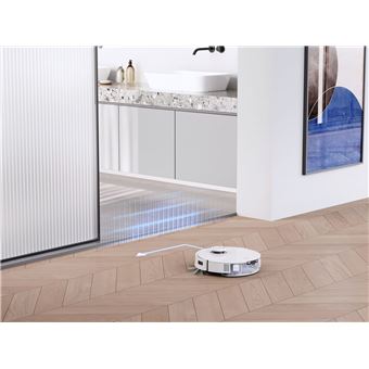 Aspirateur robot Ecovacs Deebot T10 Aspiration 3000Pa, Autonomie 150 min, Batterie Li-ion, 5200 mAh, Blanc