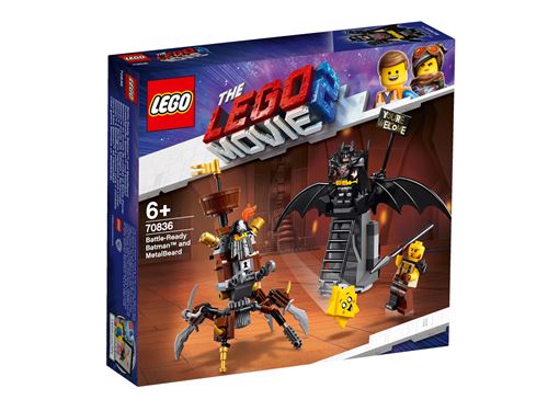 LEGO® The Lego® Movie 2™ 70836 Batman™ en armure de combat et Barbe d'Acier La Grande Aventure LEGO 2