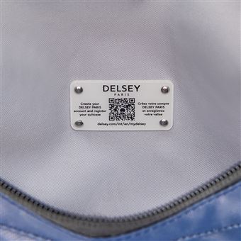 Sac à dos Delsey Raspail Messenger Bleu