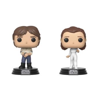 POP pack 2Figurine Star Wars Han & Leia