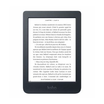 Liseuse numérique Kobo by Fnac Clara HD 6" 8 Go Noir Reconditionné