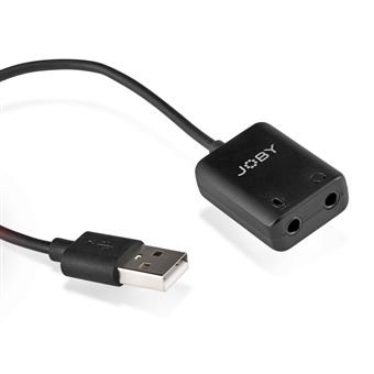 Adaptateur USB Joby Wavo Noir