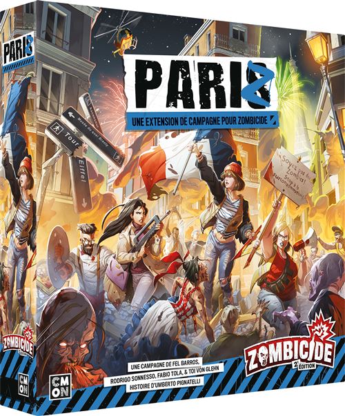 Jeu de stratégie Asmodee Zombicide PariZ Extension