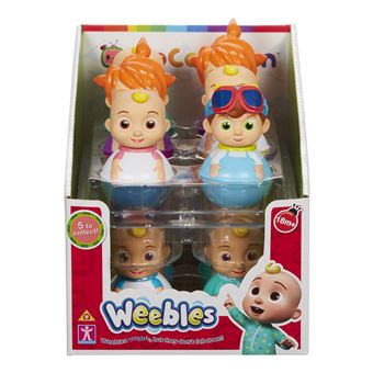 Jouet à bascule Giochi Preziosi Weebles Cocomelon 1 personnage Modèle aléatoire