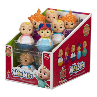 Jouet à bascule Giochi Preziosi Weebles Cocomelon 1 personnage Modèle aléatoire