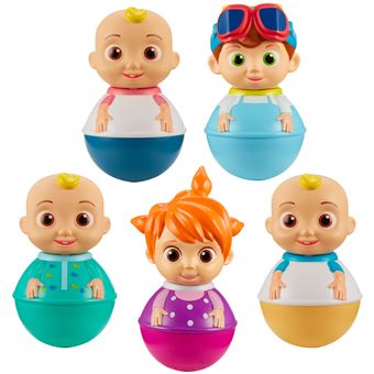 Jouet à bascule Giochi Preziosi Weebles Cocomelon 1 personnage Modèle aléatoire