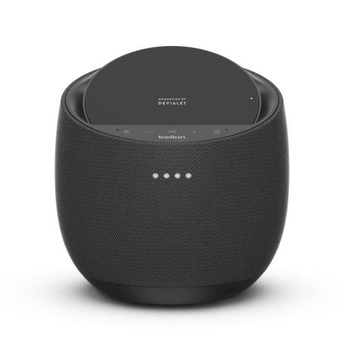 Enceinte Hi-Fi Connectée Belkin Soundform Elite avec Chargeur à Induction Noir