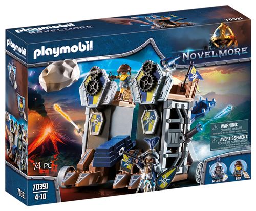 Playmobil Novelmore 70391 Tour D'Attaque Des Chevaliers Novelmore